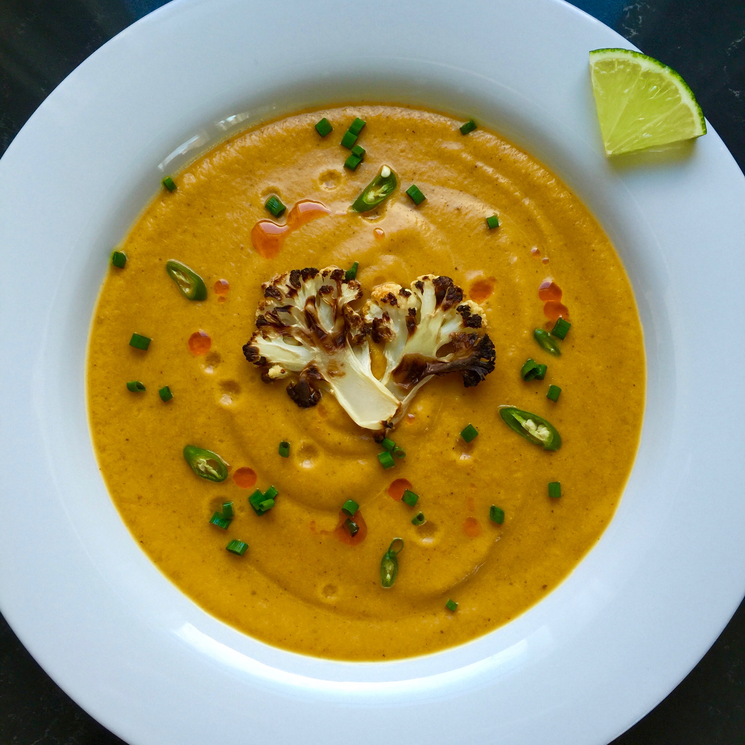 Coconut Curried Cauliflower Soup – What Susan Eats